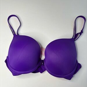 PINK Victoria's Secret Purple Bra Women 34B